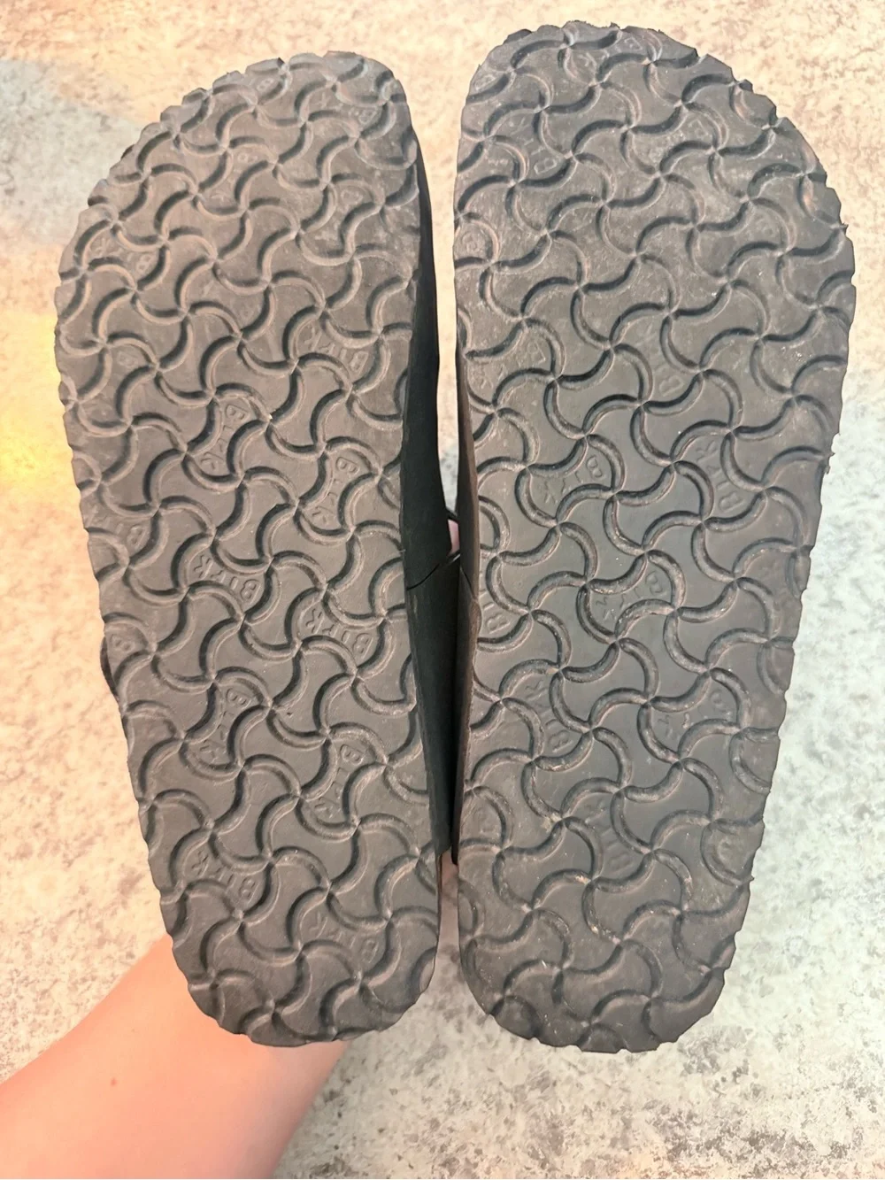 Men's Black Buckle Slip-On Loafers